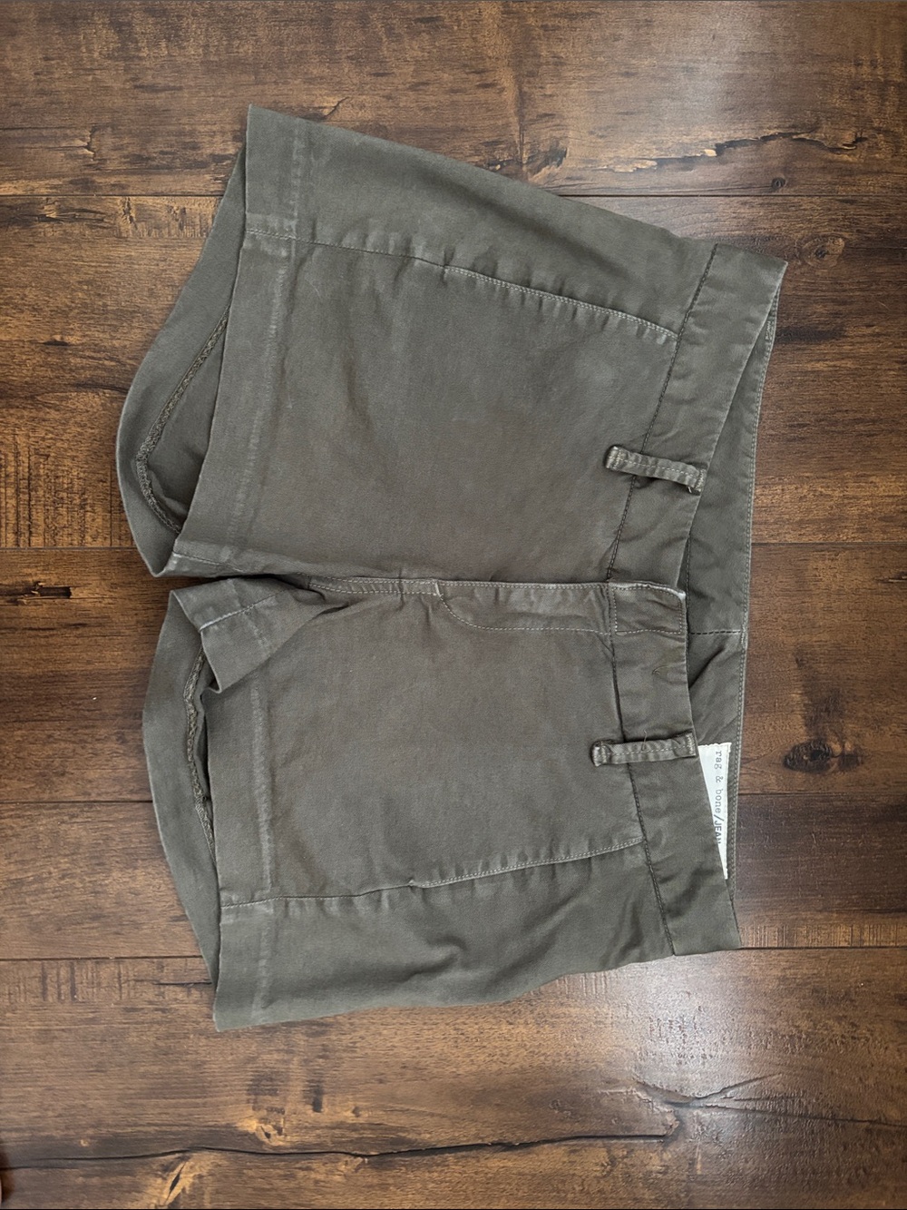 rag & bone Olive Green Women's Shorts